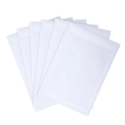 Afbeelding van Emerson 50 stuks witte verzendenveloppen DIN C4 229 x 324 mm 90 g grote A4 enveloppen zonder venster zelfklevend groot