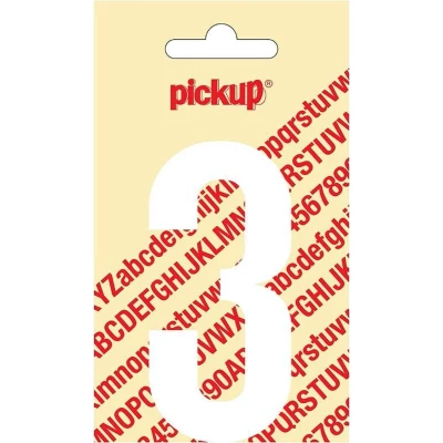 Afbeelding van Plakcijfer Nobel Sticker cijfer 3 Pickup