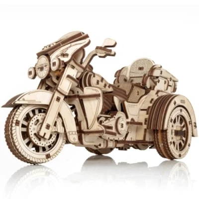 Afbeelding van Eco Wood Art 3D Houten Puzzel Trike, 2918, 22,6x11,1x11,1cm