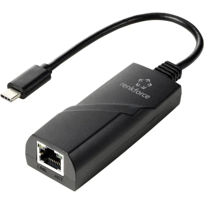 Afbeelding van Renkforce RF TCA 330 Netwerkadapter 1000 MBit/s USB C 5Gbps, LAN (10/100/1000 MBit/s)