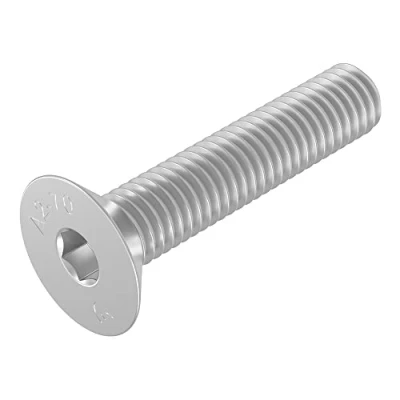 Afbeelding van SECCARO Set van 20 verzonken schroeven M6 x 30 mm roestvrij staal V2A VA A2 DIN 7991/ISO 10642 binnenzeskant