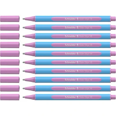 Afbeelding van Schneider balpen Slider Edge pastel XB lila 10 stuks S 152228