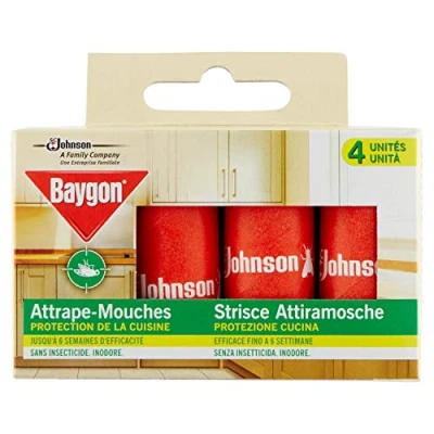 Image de Baygon Anti mouches Rubans attrape à suspendre, 4