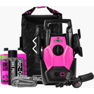 Afbeelding van Muc Off Motor Fiets Auto Hogedrukreiniger Kit Met Onderhoudsproducten