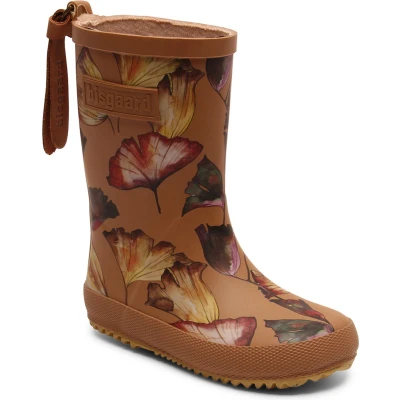 Afbeelding van Bisgaard Regenlaarzen voor baby&#039;s en kinderen Fashions Kameel Bloemen maat 27EU