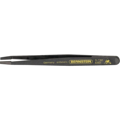 Afbeelding van Bernstein Tools for Electronics 5 192 Precisiepincet NKR Plat breed, scheef 120 mm