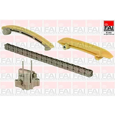 Afbeelding van FAI AutoParts TCK214NG Distributiekettingset Zonder pakking, tandwielen Simplex, Boutenketting BMW: 5 Saloon, 3 Touring