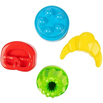 Afbeelding van Toi Toys Play out zandvormen bakkerij, 4st.