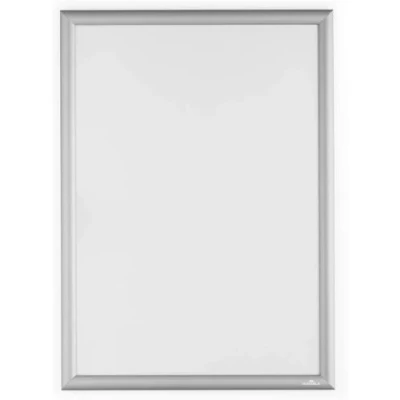 Image de Durable Cadre pliant A2 500823 pour poster autocollant + jeu de vis, 1 pièce, en aluminium anodisé argenté