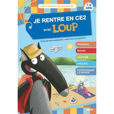 Image de Je rentre en CE2 avec Loup Cahier de vacances
