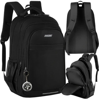 Afbeelding van Kruzzel rugzak 30 liter , 50 x 28 20 cm. zwart waterdicht
