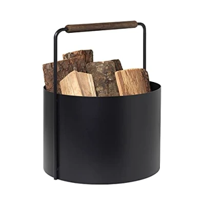 Afbeelding van Blomus Ashi houtmand H45cm D35cm bruin