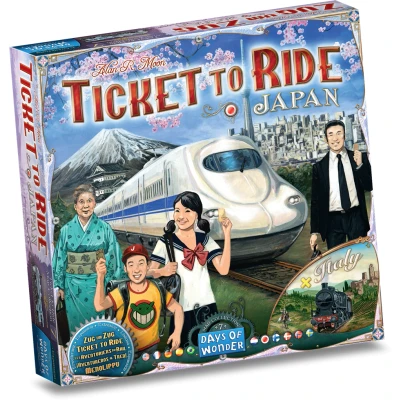 Afbeelding van Ticket to Ride Map Collection: Volume 7 Japan &amp; Italy (NL/EN/FR/DE)
