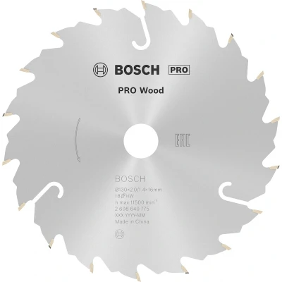 Image de BOSCH 2608640775 lame de scie circulaire Speedline Wood, 130 x 16 2.2 mm, 18T
