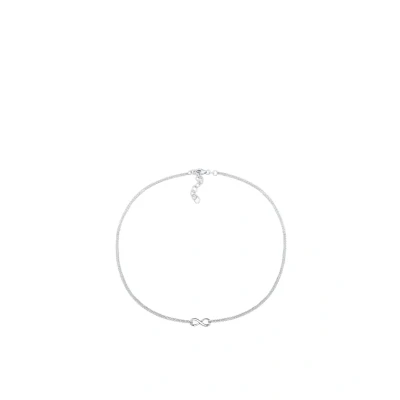 Afbeelding van Elli Infinity Ketting, Dames, Maat: 36, Silver