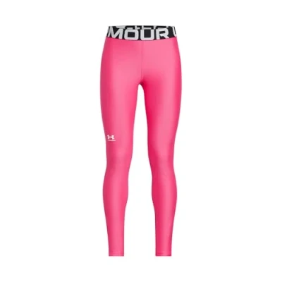 Afbeelding van Under Armour Heatgear Legging Meisjes Sportlegging Roze