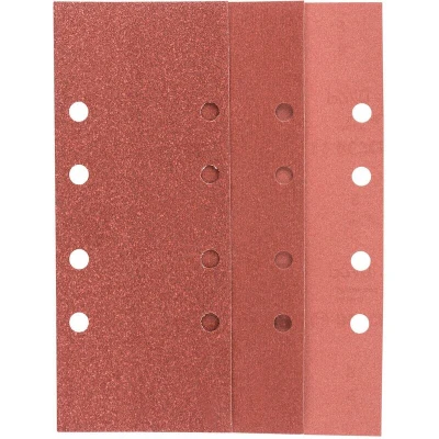 Afbeelding van Bosch Accessories 2607019499 Oscillerend schuurpapierset Geperforeerd Korrelgrootte 60, 80, 120, 240 (l x b) 230 mm 93 1 set(s)