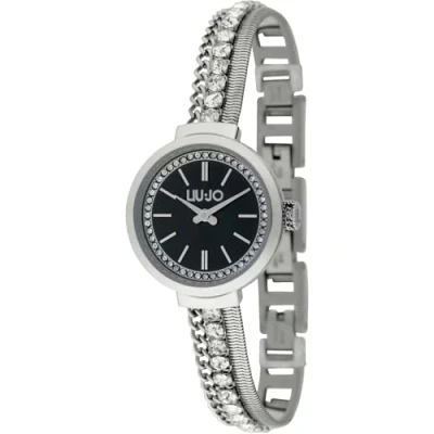 Afbeelding van LIU JO WITH Crystals Horloge, Dames, Maat: One Size, Silver coloured