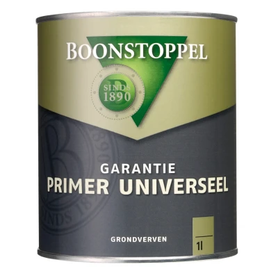 Afbeelding van Boonstoppel Garantie Primer Universeel 1 Liter 100% Wit Zijdeglans Buiten