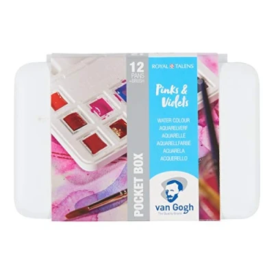 Image de ROYAL TALENS Peinture aquarelle Van Gogh, boîte de 12,
