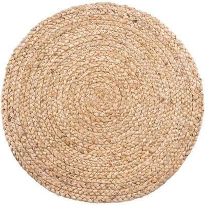Afbeelding van Artichok Milly jute placemat naturel set van 4 Ø 38 cm