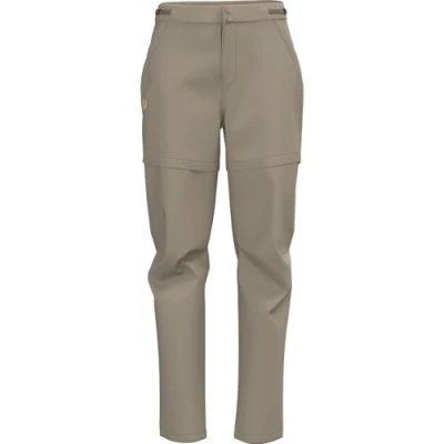 Afbeelding van Abisko Hike Zip off Wandelbroek Dames Fossil 300 34R Beige