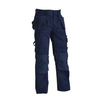 Image de Pantalon Artisan 1530 Bleu Marine Coutures visibles Blaklader