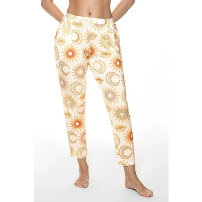 Afbeelding van Mey Pyjamabroek Secret Eye Wit dessin L