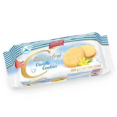Afbeelding van Suikervrij Koekjes Vanille 200 Gram