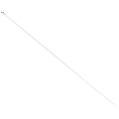 Afbeelding van Roestvrijstalen kabelbinder L 500 x W 4,6 mm Wit 10 stuks