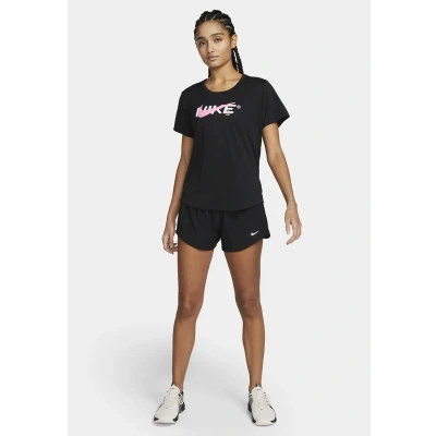 Afbeelding van Nike Performance ONE Korte broeken, Dames, Maat: XXL, Black/reflective silv