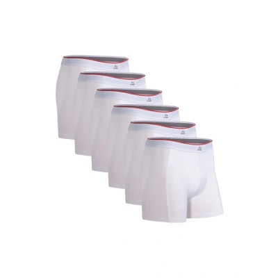 Afbeelding van Danish Endurance 6 PACK Ultrasoft Boxershort, Heren, Maat: Large, White