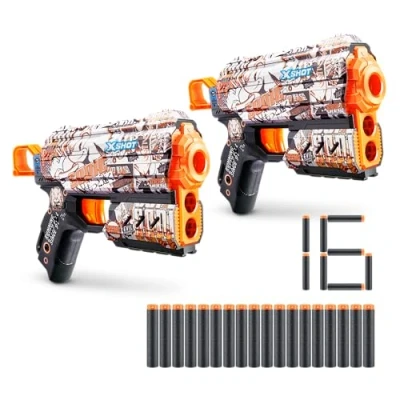 Afbeelding van X Shot Skins 2PK Flow (16 darts) Sonic Retro