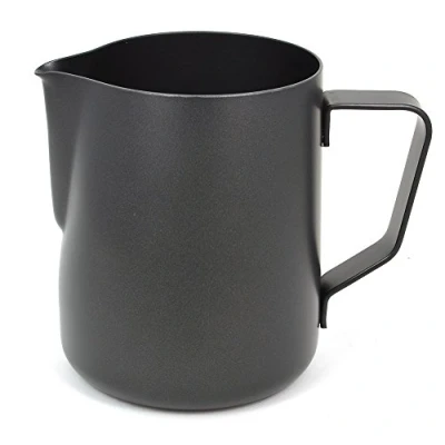 Afbeelding van Rhinowares Stealth Milk pitcher Melkkan melkopschuimkan 600ml Zwart