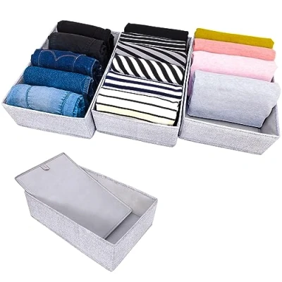 Afbeelding van SIMPLE JOY® NORDLI Set van 3 dozen voor Ikea commode perfecte pasvorm, stabiele bodem, lade opbergsysteem