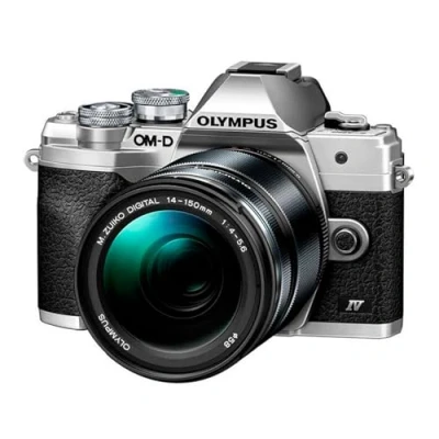 Afbeelding van Olympus OM D E M10 mark IV silver + ED 14 150mm II Special Edition