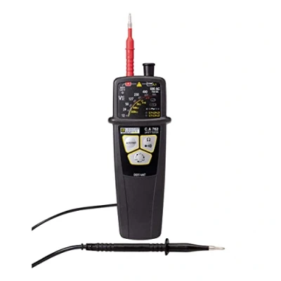 Afbeelding van Chauvin Arnoux C.A 762 Tweepolige spanningstester CAT IV 600 V LED, Akoestisch