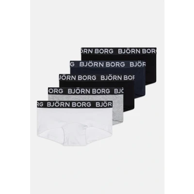 Afbeelding van Björn Borg meisjes cotton stretch 5P mini boxershorts basic multi 134/140