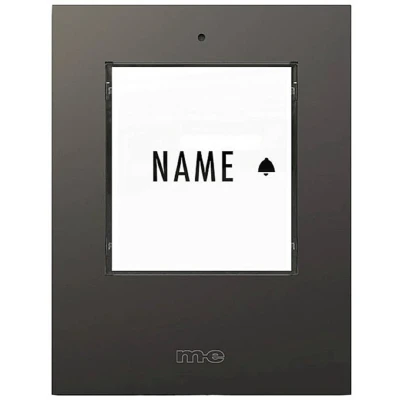 Afbeelding van m e modern electronics 41303 Zender voor Draadloze deurbel Verlicht, Met naambord