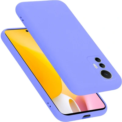 Afbeelding van Cadorabo Hoesje geschikt voor Xiaomi 12 LITE in LIQUID LICHT PAARS Beschermhoes gemaakt van flexibel TPU silicone Case Cover