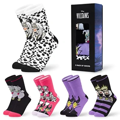 Afbeelding van Disney Minnie en Mickey damessokken, maat 37 40, 5 paar