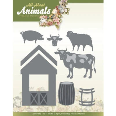 Afbeelding van Dies Precious Marieke All About Animals Stable with Cattle