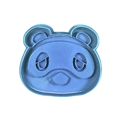Afbeelding van Cuticuter Tom Nook Animal Crossing koekjessnijder, blauw