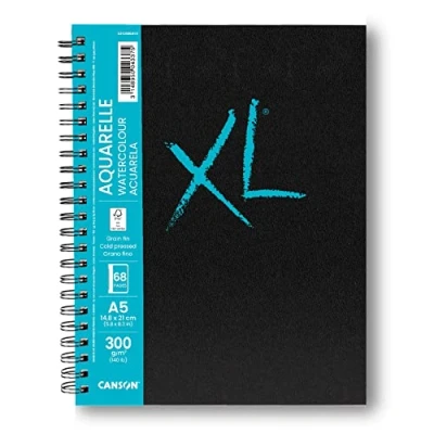 Image de Carnet de dessin Canson XL Book Aquarelle A5