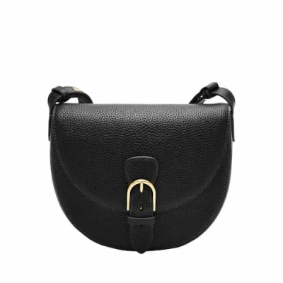 Afbeelding van FOSSIL Schoudertas Everleigh Flap Shoulder Bag Black Zwart