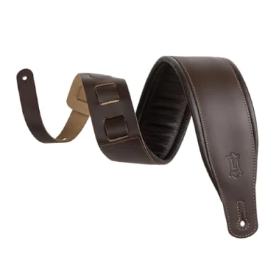 Image de Levy&#039;s M26PD DBR_DBR Cuir pleine fleur 7,6 cm marron écorce sur foncé