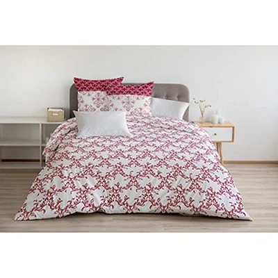 Afbeelding van Dekbedset 240x260 cm HOME LINGE PASSION FRISE: Dekbedovertrek + 2 kussenslopen 100% Katoen, dra...