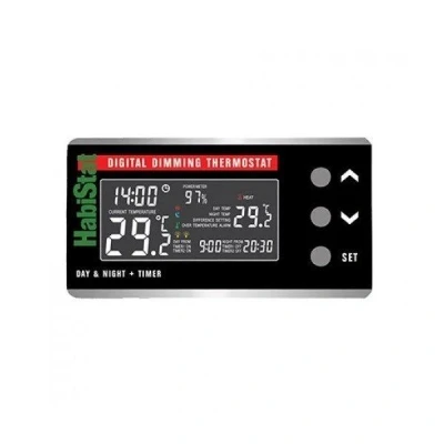 Afbeelding van Habistat Digitale Dimmer Thermostaat Terraium 600 Watt Dag/Nacht Timer