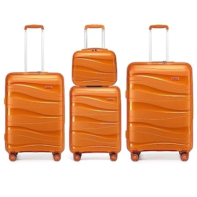 Afbeelding van Kono 2094 handbagage koffer, Oranje