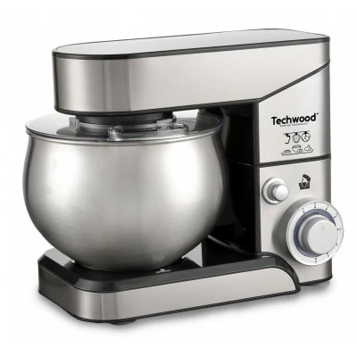 Afbeelding van Techwood TRO1050 Keukenmachine Staande Mixer RVS 5 L